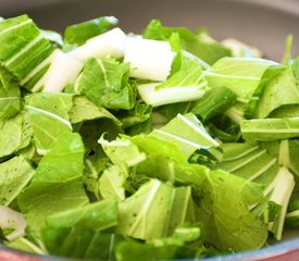 Stir-Fried Bok Choy with Chinese Sauce