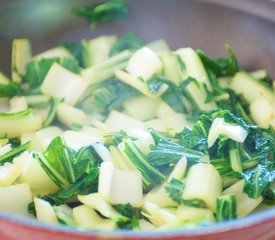 Stir-Fried Bok Choy with Chinese Sauce