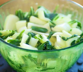 Stir-Fried Bok Choy with Chinese Sauce