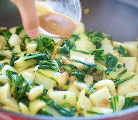 Stir-Fried Bok Choy with Chinese Sauce