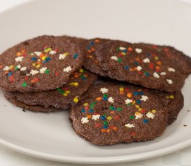 Chocolate Mint Christmas Cookies