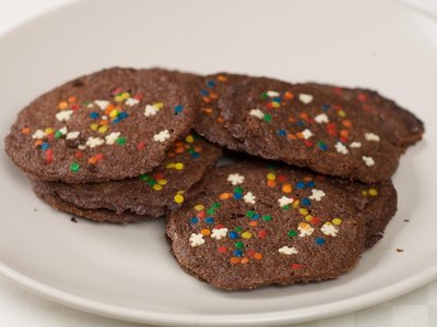 Chocolate Mint Christmas Cookies