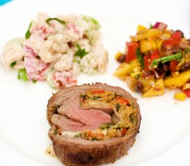 Ultimate Grilled Stuffed Flank Steak