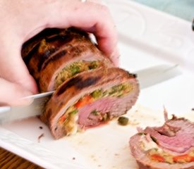 Ultimate Grilled Stuffed Flank Steak