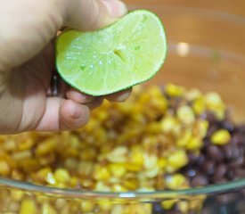 Roasted Corn, Black Bean and Mango Salad