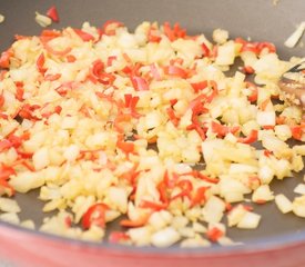 Sichuan Stir-Fried Bok Choy with Red Chilis 