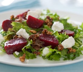 Roasted Beet Salad with Honey Roasted Walnuts