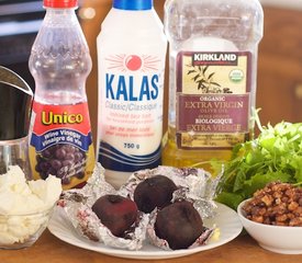 Roasted Beet Salad with Honey Roasted Walnuts