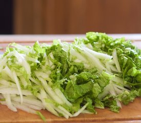 Kohlrabi, Carrot and Radish Slaw with Toasted Cumin Vinaigrette