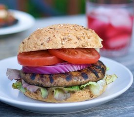 Grilled Marinated Portobello Mushroom Burgers