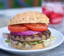 Grilled Marinated Portobello Mushroom Burgers