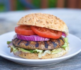 Grilled Marinated Portobello Mushroom Burgers