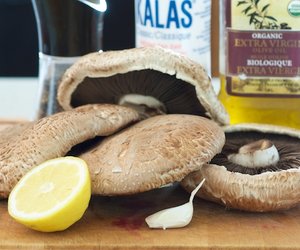 Grilled Marinated Portobello Mushroom Burgers