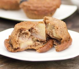 Blueberry, Banana and Apple Oatmeal Muffins