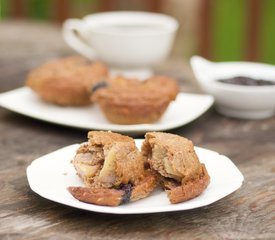 Blueberry, Banana and Apple Oatmeal Muffins