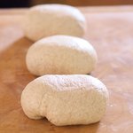 Divide the dough into three equal portions first.