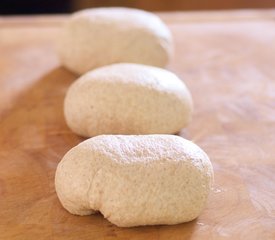 100% Whole Wheat Pizza Dough