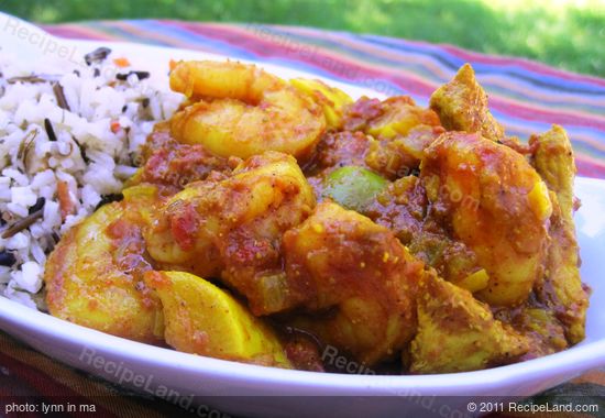 Chicken and Shrimp Vindaloo