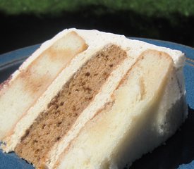 Three Layer Tiramisu Cake