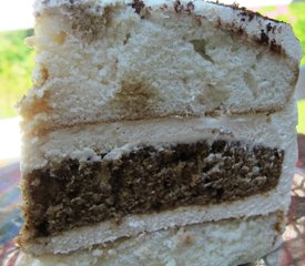 Three Layer Tiramisu Cake