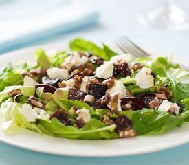 Balsamic-Honey Glazed Beets and Arugula Salad with Goat Cheese