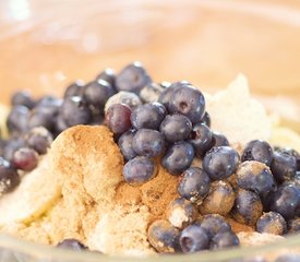 Apple Blueberry Crumble Pie