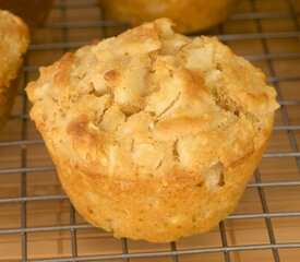 Apple Oat Moist Muffins-Low fat, Low calorie