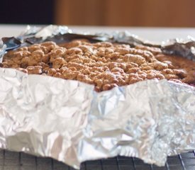 Apple Blueberry Crumble Pie