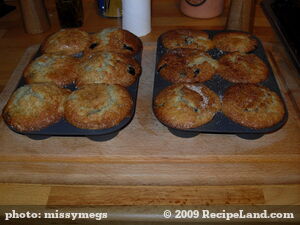 Blueberry Cupcakes or Muffins