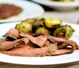 Chipotle Chile-Garlic Grilled Flank Steak