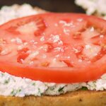 Make sure to season that tomato with flaky salt