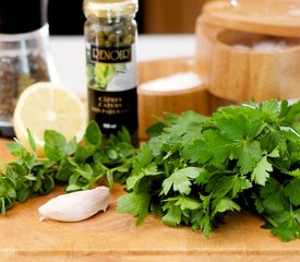 Grilled Potato and Parsley Pesto Salad