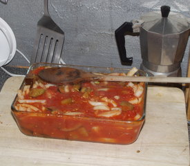 Aubergine roasted in Tomato Sauce