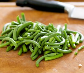 Garlic Scape Stir-fry with Scrambled Eggs