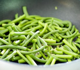 Garlic Scape Stir-fry with Scrambled Eggs