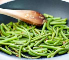 Garlic Scape Stir-fry with Scrambled Eggs