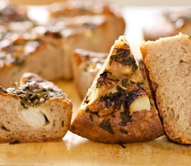 Onion, Sage and Mozzarella Focaccia