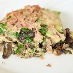 Breakfast Wild Rice and Mushroom Frittata