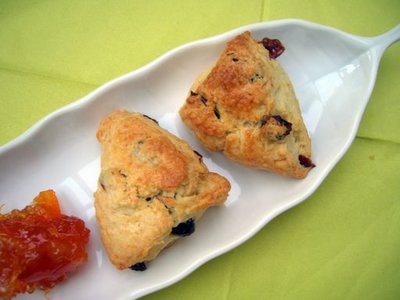 Grandma's Cranberry Scones