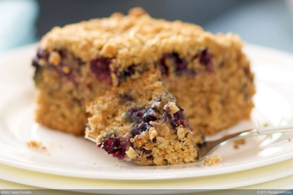 Blueberry Streusel Cake recipe