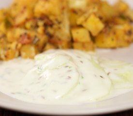 Cucumber Yogurt Sauce Indian - Raita