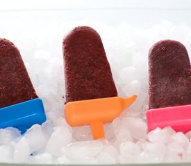 Cherry Vanilla Popsicles 