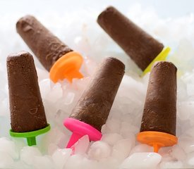 Fudgey Chocolate  Popsicles 