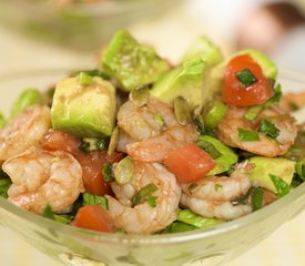 15 Minute Shrimp and Avocado Salad