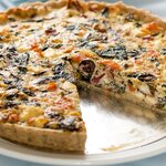 Fresh thyme, oregano and olive oil make this flakey, savory and flavorful crust.