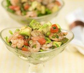 15 Minute Shrimp and Avocado Salad