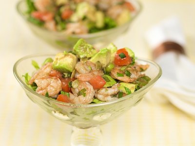 15 Minute Shrimp and Avocado Salad