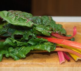 Mediterranean Chard, Feta and Olive Tart