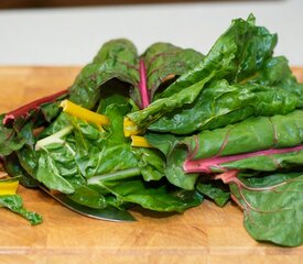 Mediterranean Chard, Feta and Olive Tart