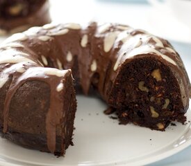 Double-Glazed Chocolate Carrot Cake